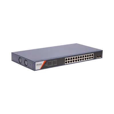 Коммутатор Hikvision DS-3E1526P-SI-24P2F