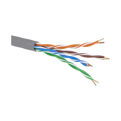 Кабель витая пара DKC RN5EUUK01GY кат. 5E U/UTP нг(А)-HF