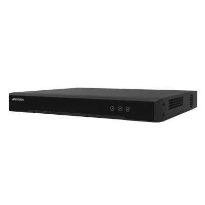 Количество каналов: 16×Гибридные + 8×IP / или 24×IP Hikvision iDS-6716HUHI-M
